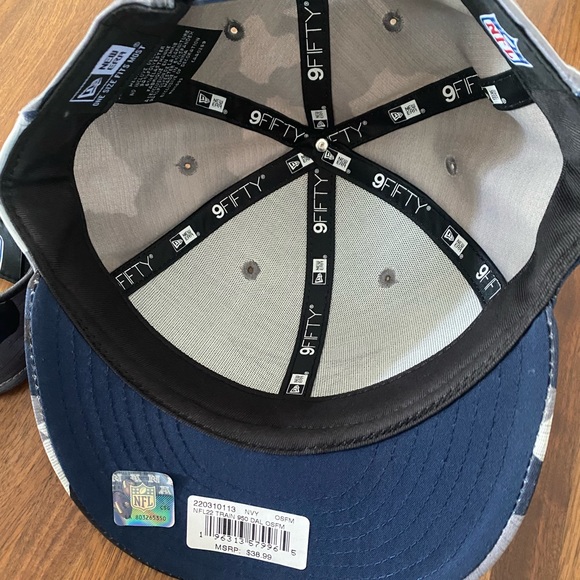 Dallas Cowboys Training Camp Hat and visor New Era official - Picture 3 of 6